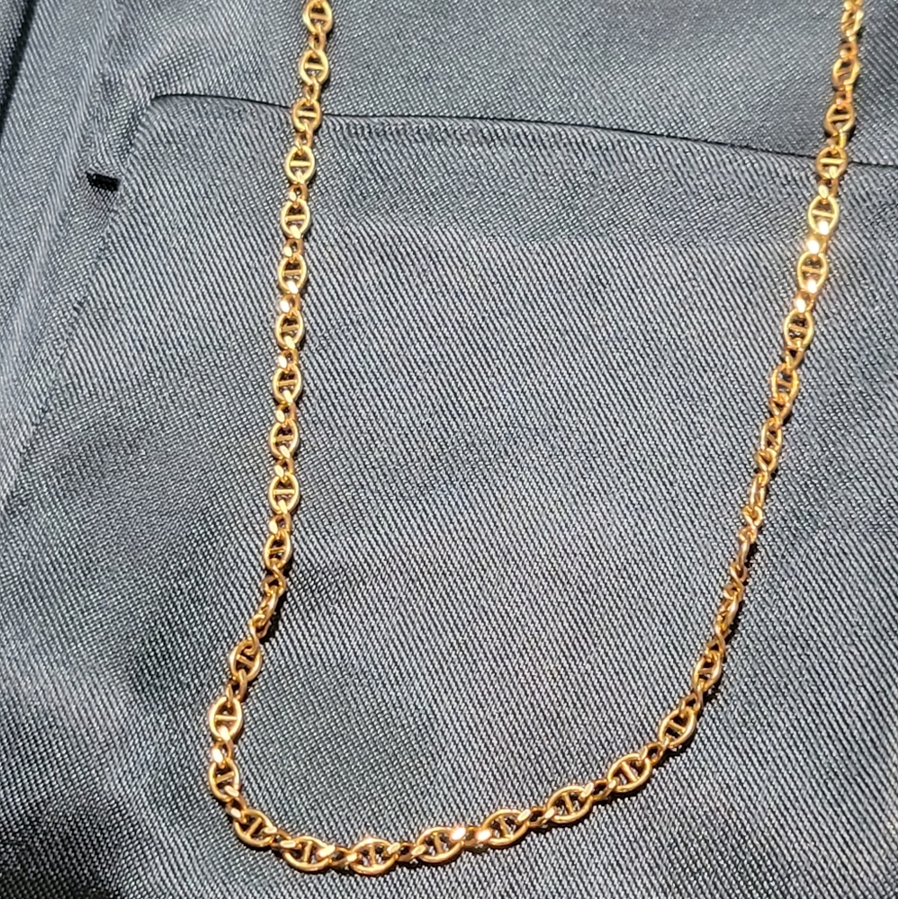 14k Mariner link chain
